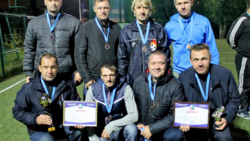 Волоконовцы приняли участие в чемпионате по футболу среди любительских команд 40+