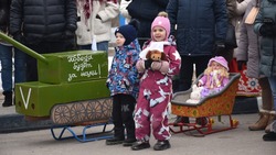Что нам снег… Шестой фестиваль креативных саней «Зима по-русски» прошёл в Волоконовке
