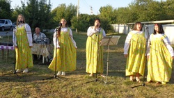 Староивановские артисты выступили с концертом для жителей Волоконовки
