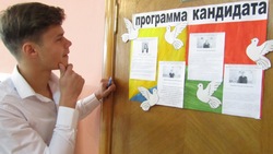 Ученики районных школ провели выборы президента «Союза старшеклассников»