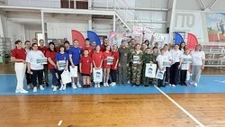 Семьи Волоконовского округа приняли участие  в эстафете на «Семейной Зарнице»