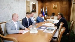 Александр Шуваев сообщил о встрече с председателем Центрально-Черноземного банка ПАО Сбербанк 