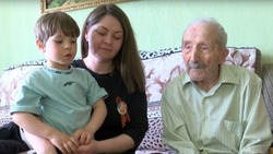Ветеран-долгожитель из Волоконовки отметил 77-ю годовщину победы в ВОВ