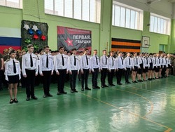 Военно-патриотический клуб «Первая. Гвардия» открылся в Волоконовской школе №1