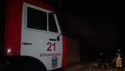 Пожарные ликвидировали возгорание в Волоконовском муниципальном округе