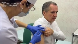Губернатор Вячеслав Гладков прошёл вакцинацию от гриппа