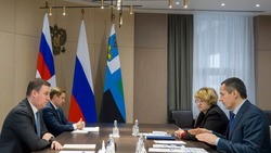 Врио губернатора Белгородской области встретился вчера с Министром сельского хозяйства РФ