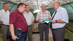 Рабочая группа по мониторингу ситуации на областном рынке труда посетила Волоконовку