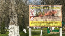 Волоконовское лесничество - о введенном на территории области противопожарного режима