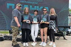 Волоконовские любители спорта приняли участие в челлендже «Планка»