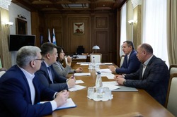 Вячеслав Гладков обсудил развитие теплоэнергетики региона с гендиректором АО «Квадра»