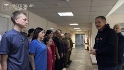 Губернатор Вячеслав Гладков посетил белгородский госпиталь 