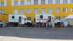 Волоконовцы прошли медицинское обследование в белгородском «Поезде здоровья»