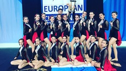 Белгородская танцевальная команда вошла в число лидеров на чемпионате Европы по чир-спорту