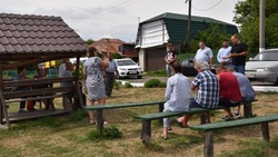 Волоконовцы приняли участие в приёмке работ по очистке береговой линии пруда в селе Фощеватово