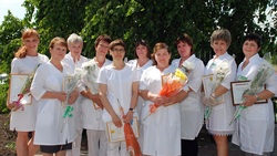 Волоконовские медики получили награды за добросовестный труд