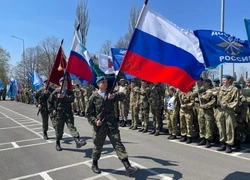 Волоконовские курсанты «Беркута» приняли участие в акции «Марш-бросок в бессмертие»