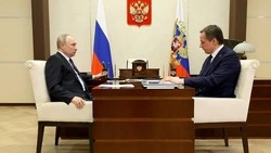 Владимир Путин встретился с губернатором Белгородской области