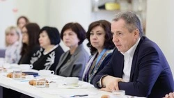 Вячеслав Гладков: встретился с семьями участников специальной военной операции