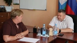 Глава Волоконовского мунокруга Евгений Сотников провёл личный выездной приём жителей Пятницкого