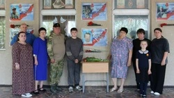В Волоконовской школе открыли мемориальную доску герою СВО
