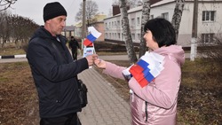 Сотрудники Волоконовского районного краеведческого музея провели акцию «В единстве – сила!»
