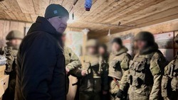 Вячеслав Гладков пообщался с расквартированными на территории Белгородской области военнослужащими 