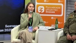 Военкор «Первого канала» Марьяна Наумова провела лекцию для белгородских студентов 