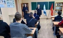 Волоконовские полицейские провели профориентационную встречу со студентами техникума