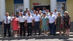 Члены коллегии при главе администрации Волоконовского района посетили Голофеевский сельский округ 