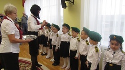 Воспитанники волоконовского детсада «Теремок» приняли присягу в кадеты