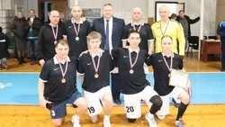 Чемпионат по мини-футболу завершился в Волоконовском округе