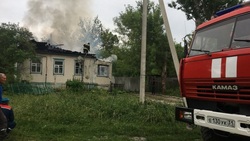 Пожар в Староивановке произошёл на выходных