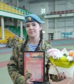 Курсантка волоконовского клуба «Беркут» стала призёром областной патриотической акции
