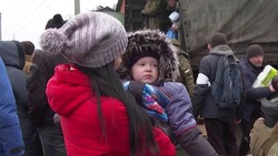 Белгородцы организовали пункт гуманитарной помощи населению Украины