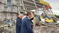 Вячеслав Гладков выехал на место удара ВСУ в посёлке Маслова Пристань