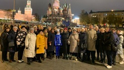 Волоконовская группа туристов во главе с руководителем Просветительского Центра отправилась в Москву