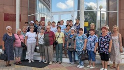 Волоконовка гостеприимно встретила жителей Красногвардейского района