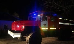 Пожарные ликвидировали пожар в посёлке Пятницкое