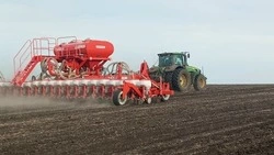 В Волоконовском округе продолжается посевная кампания: аграрии приступили к севу подсолнечника