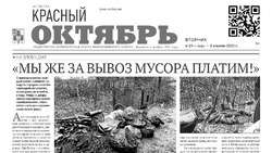 Газета Красный Октябрь №29 от 8 апреля 2025 год