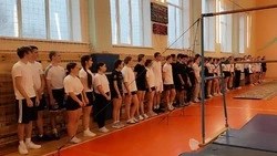 В Волоконовке определяли сильнейших гимнастов среди школьников