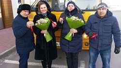 Пять новых школьных автобусов отправились в Волоконовский район