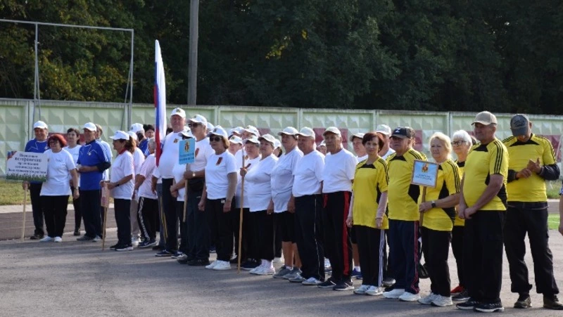 15-я районная спартакиада ветеранов прошла в Волоконовском районе  