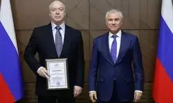 Андрей Скоч отмечен благодарностью председателя Государственной Думы