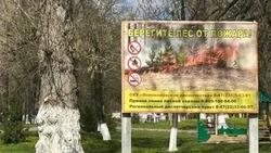 Волоконовское лесничество - о продлении особого противопожарного режима