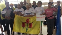Волоконовцы приняли участие в VIII областной спартакиаде пенсионеров