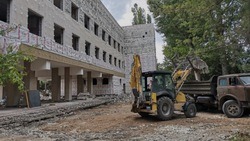 Вячеслав Гладков сообщил о выполнении 75% демонтажных работ в белгородском санатории «Бригантина»