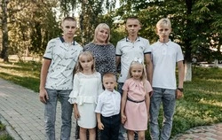 Многодетная семья Водопьяновых из Волоконовского района достойно воспитала подрастающее поколение