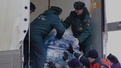 Белгородские власти направили 14 грузовиков гуманитарной помощи в Харьковскую область